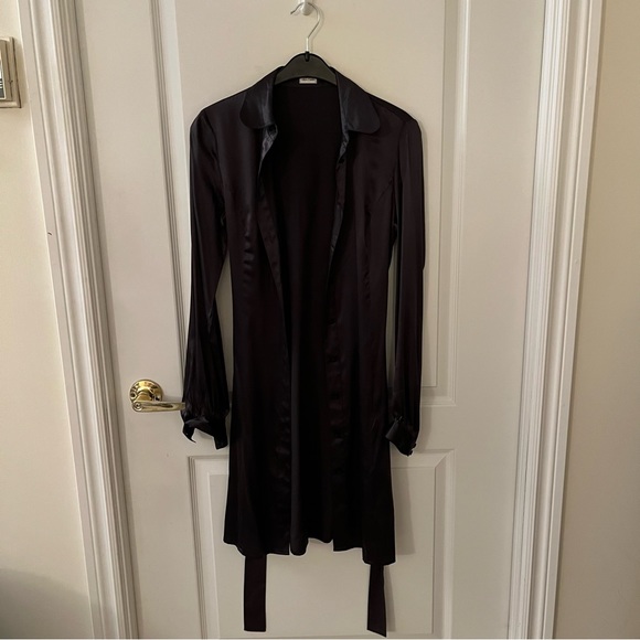ARITZIA Talula Babaton Silk Midi Dress - Picture 2 of 3